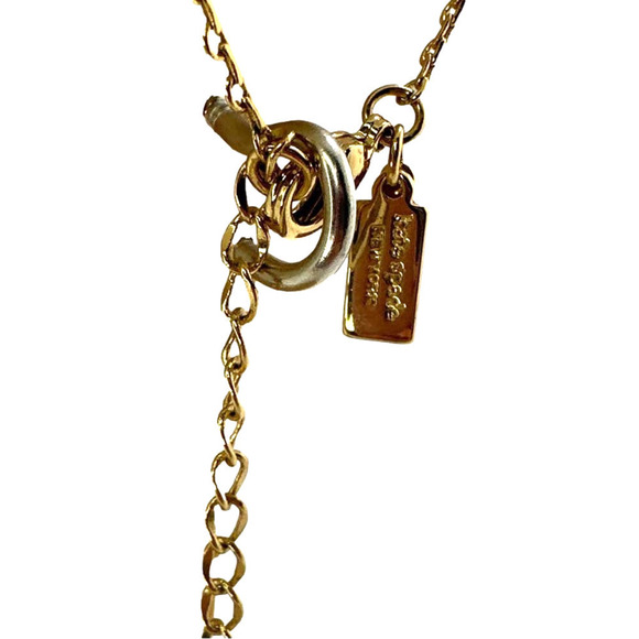 KATE SPADE New York Sparkling Bow Mini Pendant Necklace - Picture 5 of 7